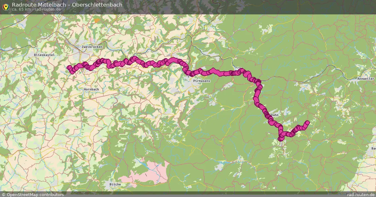 Radtour Mittelbach – Oberschlettenbach