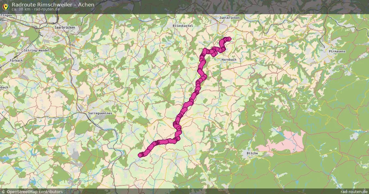 Radtour Rimschweiler – Achen