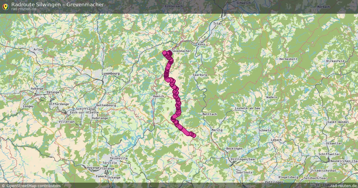 Radtour Silwingen – Grevenmacher