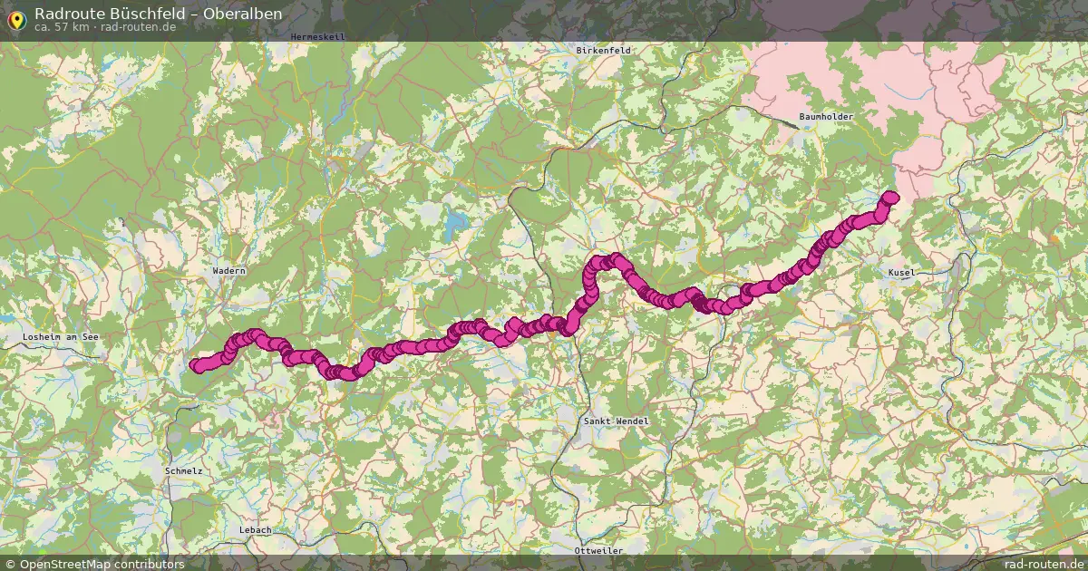 Radtour Büschfeld – Oberalben