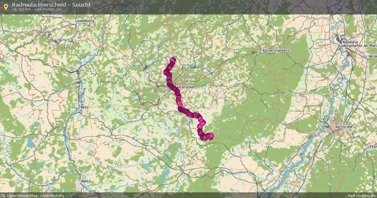 Radtour Hierscheid – Soucht