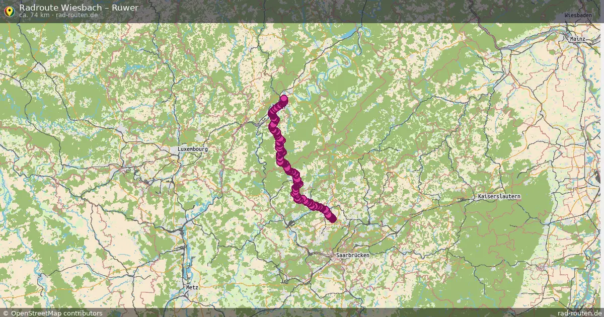 Radtour Wiesbach – Ruwer