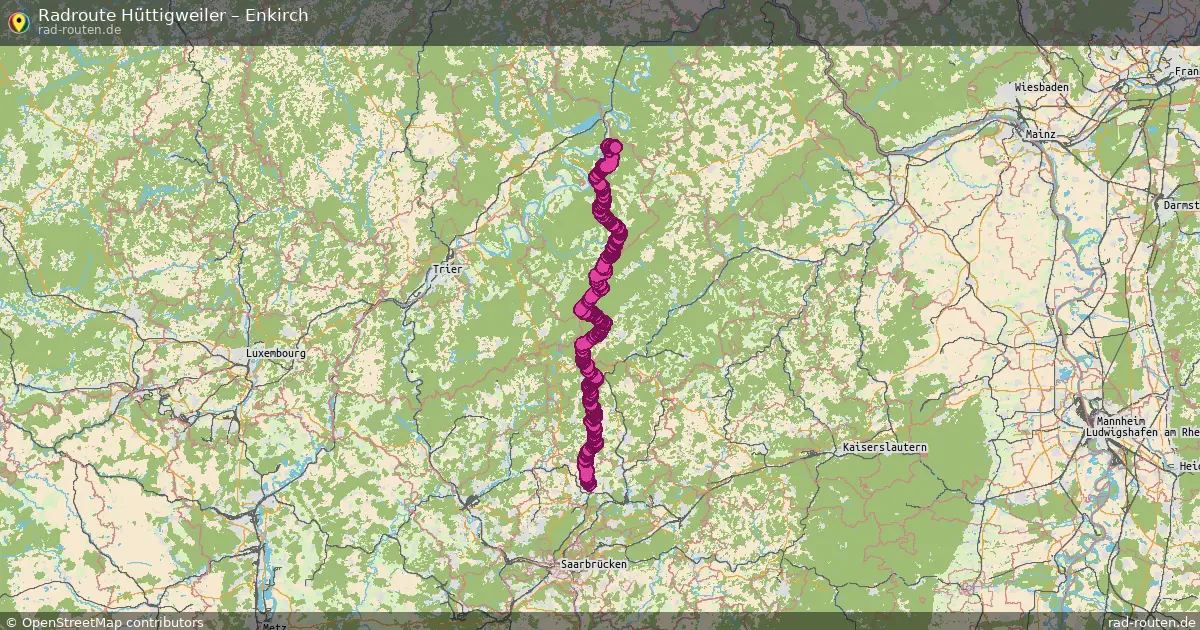 Radtour Hüttigweiler – Enkirch