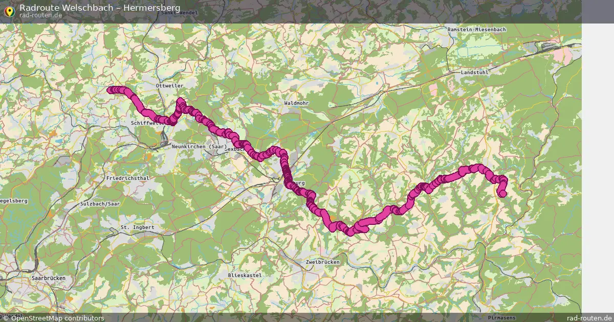 Radtour Welschbach – Hermersberg