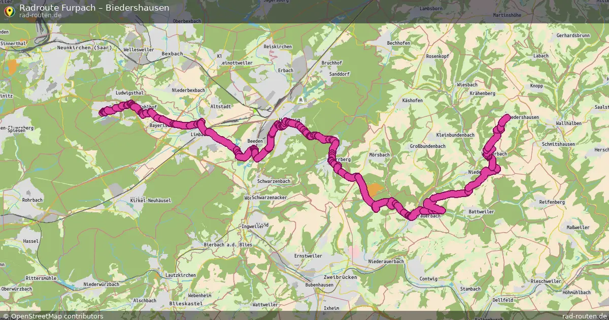 Radtour Furpach – Biedershausen