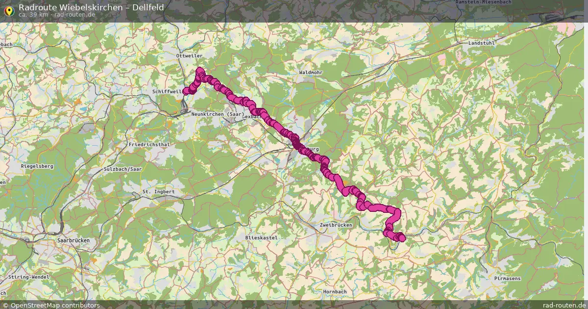 Radtour Wiebelskirchen – Dellfeld