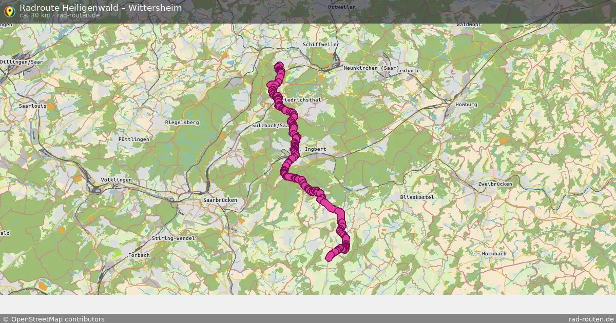 Radtour Heiligenwald – Wittersheim