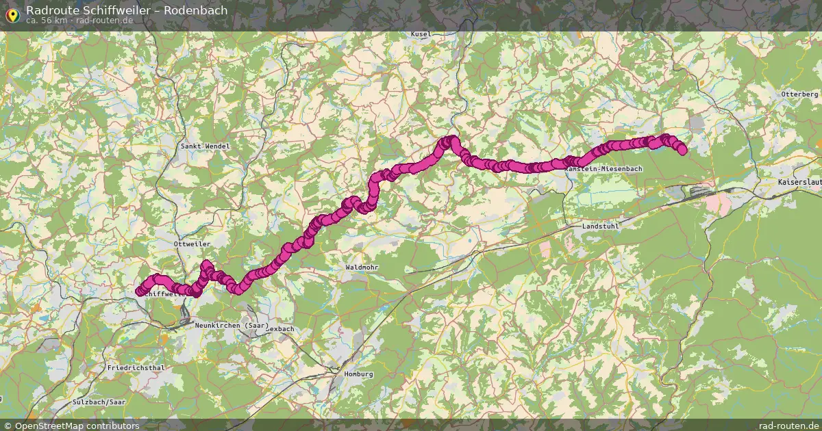 Radtour Schiffweiler – Rodenbach