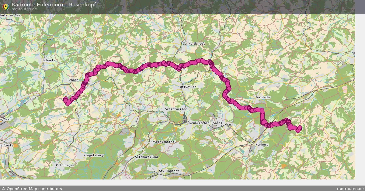 Radtour Eidenborn – Rosenkopf