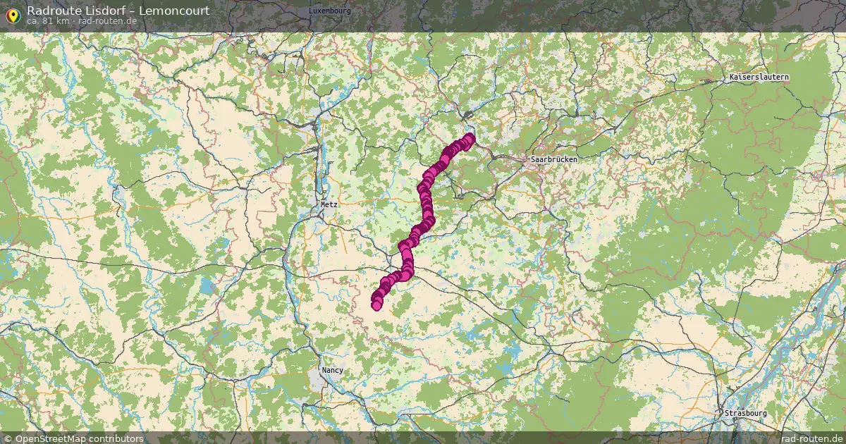 Radtour Lisdorf – Lemoncourt