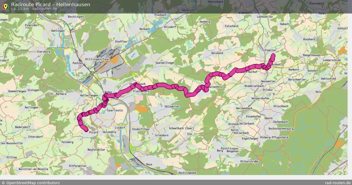 Radtour Picard – Hellenhausen
