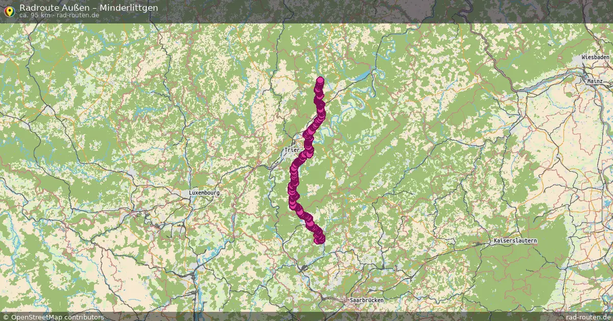 Radtour Außen – Minderlittgen