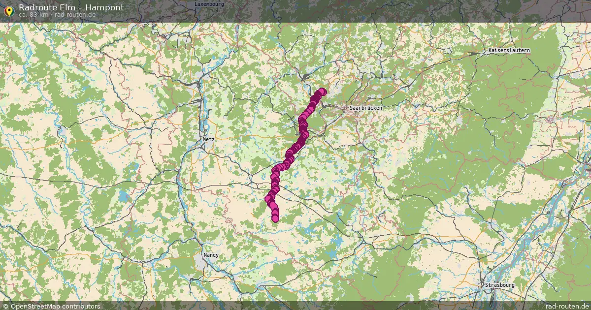 Radtour Elm – Hampont