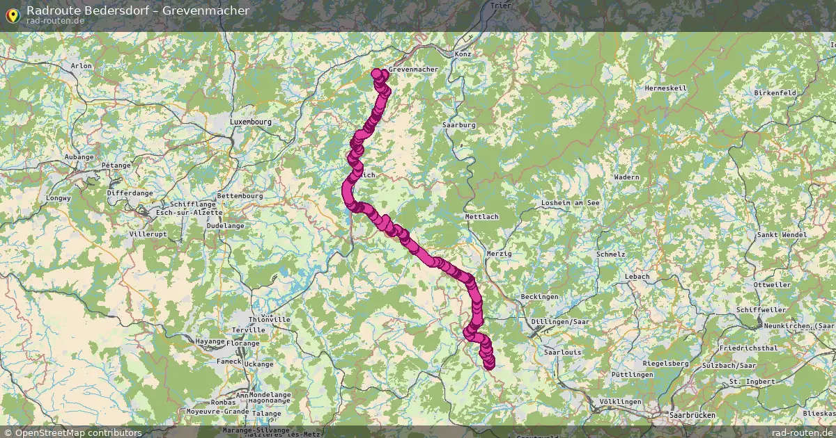 Radtour Bedersdorf – Grevenmacher