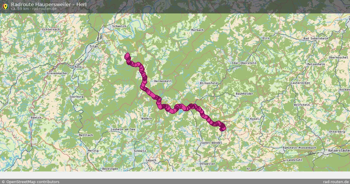 Radtour Haupersweiler – Herl