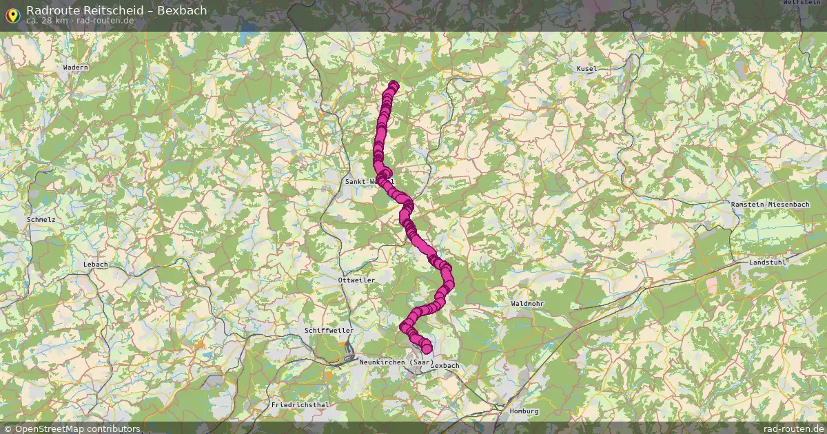 Radtour Reitscheid – Bexbach