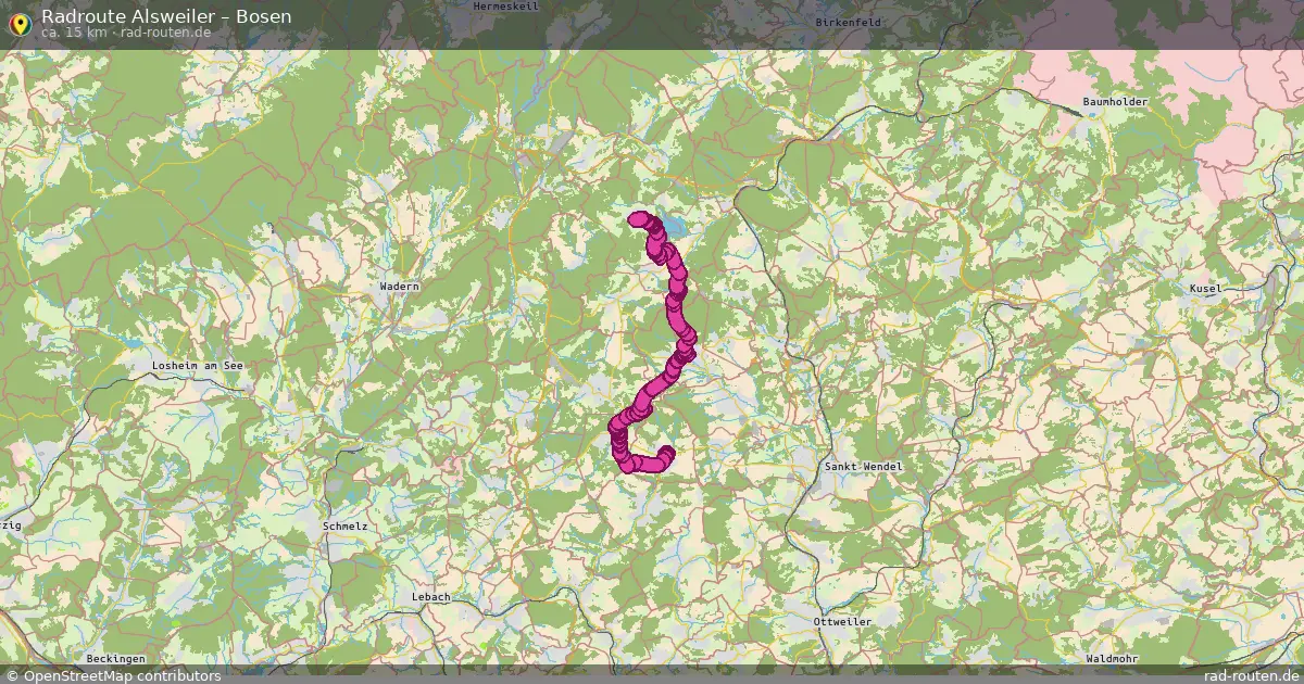 Radtour Alsweiler – Bosen