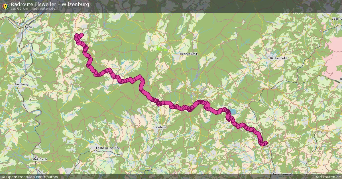 Radtour Eisweiler – Wilzenburg