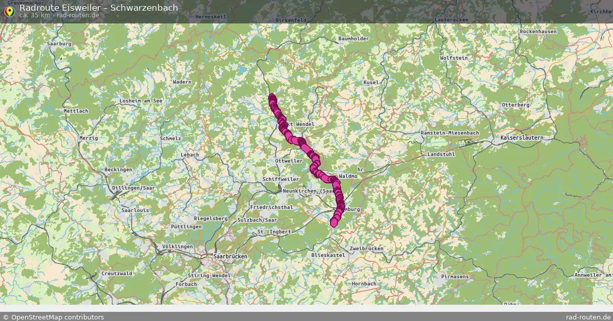 Radtour Eisweiler – Schwarzenbach