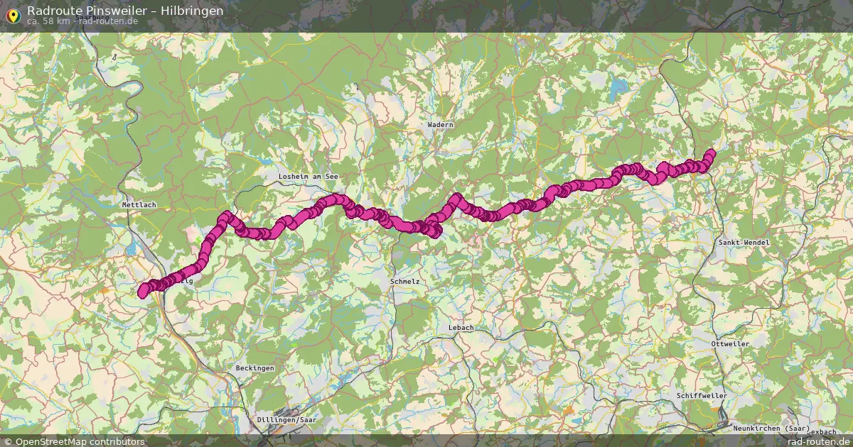 Radtour Pinsweiler – Hilbringen