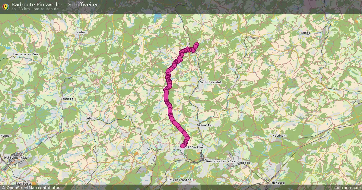 Radtour Pinsweiler – Schiffweiler