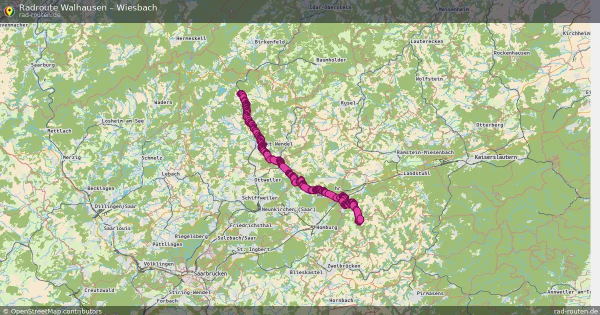 Radtour Walhausen – Wiesbach