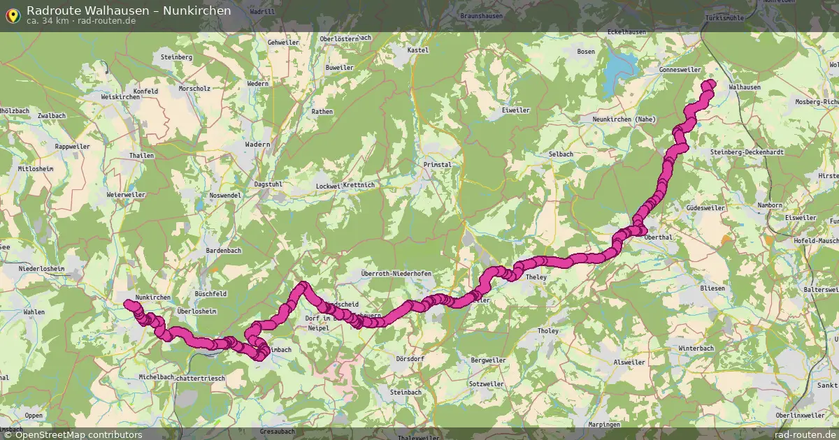Radtour Walhausen – Nunkirchen
