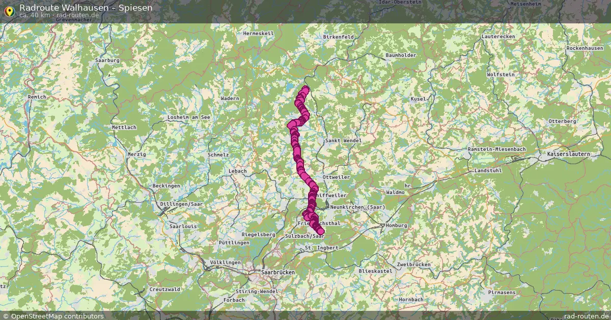 Radtour Walhausen – Spiesen