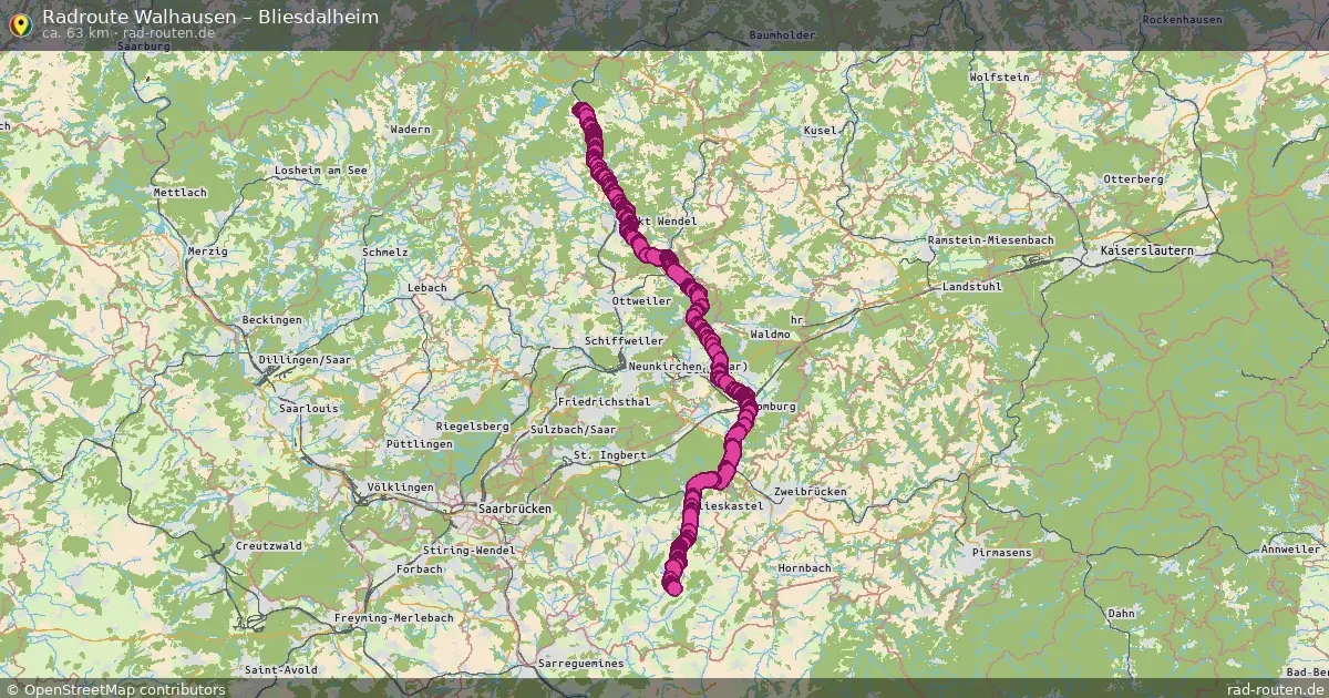 Radtour Walhausen – Bliesdalheim