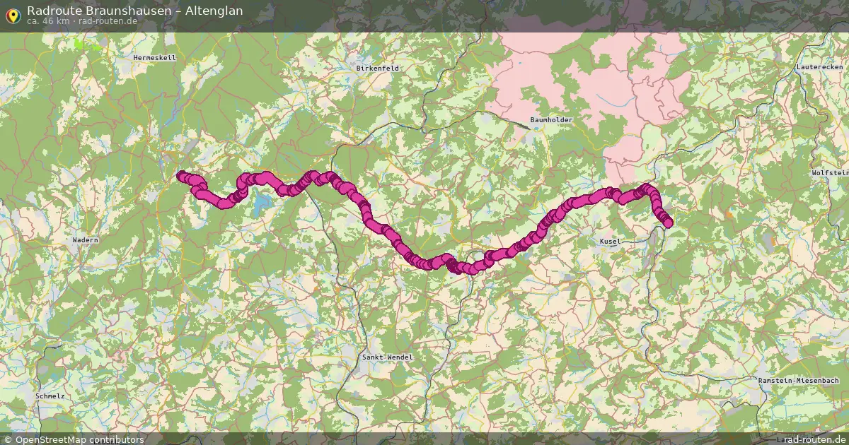 Radtour Braunshausen – Altenglan
