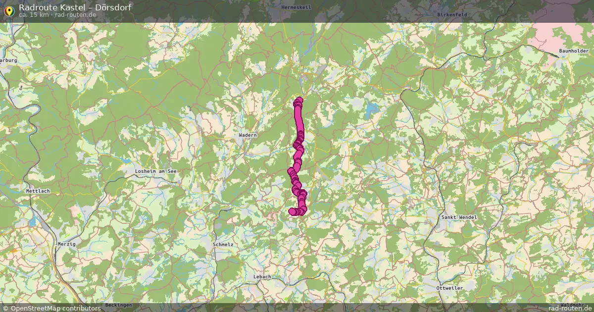 Radtour Kastel – Dörsdorf