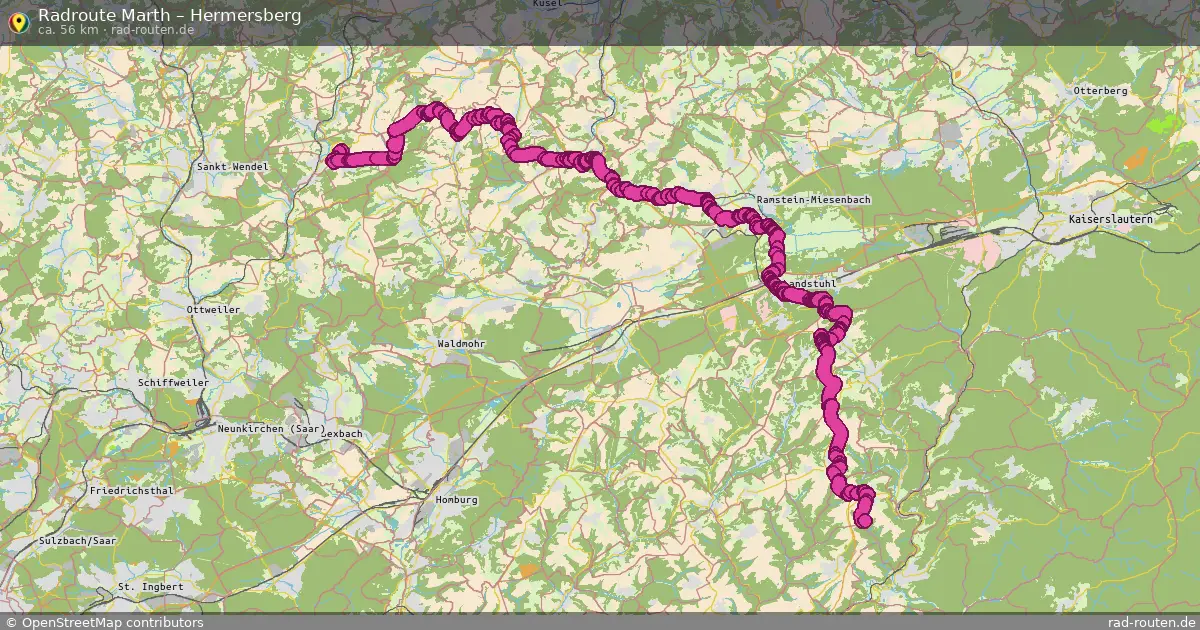 Radtour Marth – Hermersberg