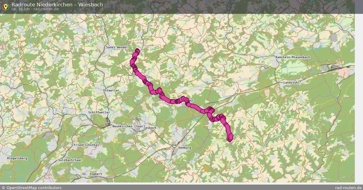 Radtour Niederkirchen – Wiesbach