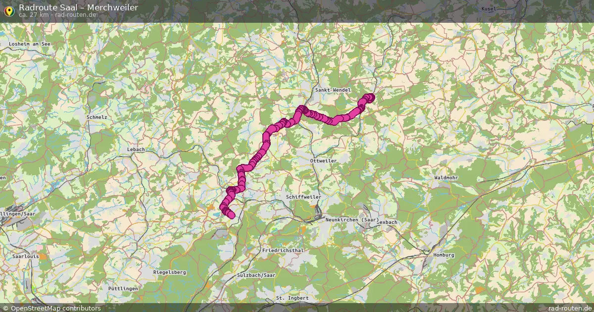 Radtour Saal – Merchweiler