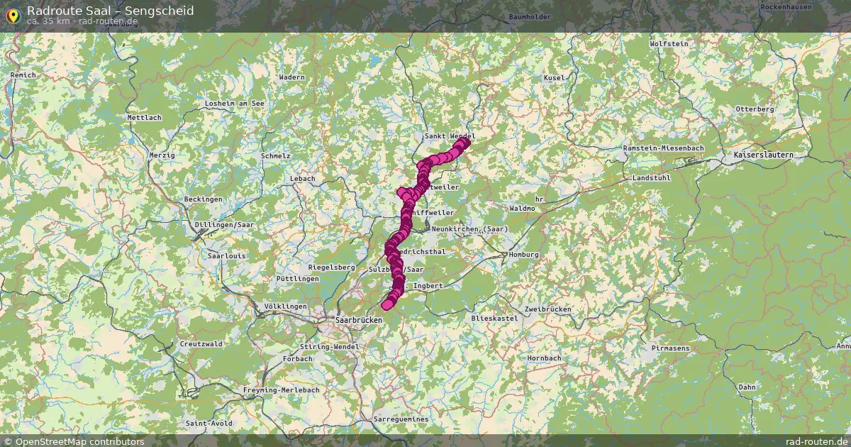 Radtour Saal – Sengscheid