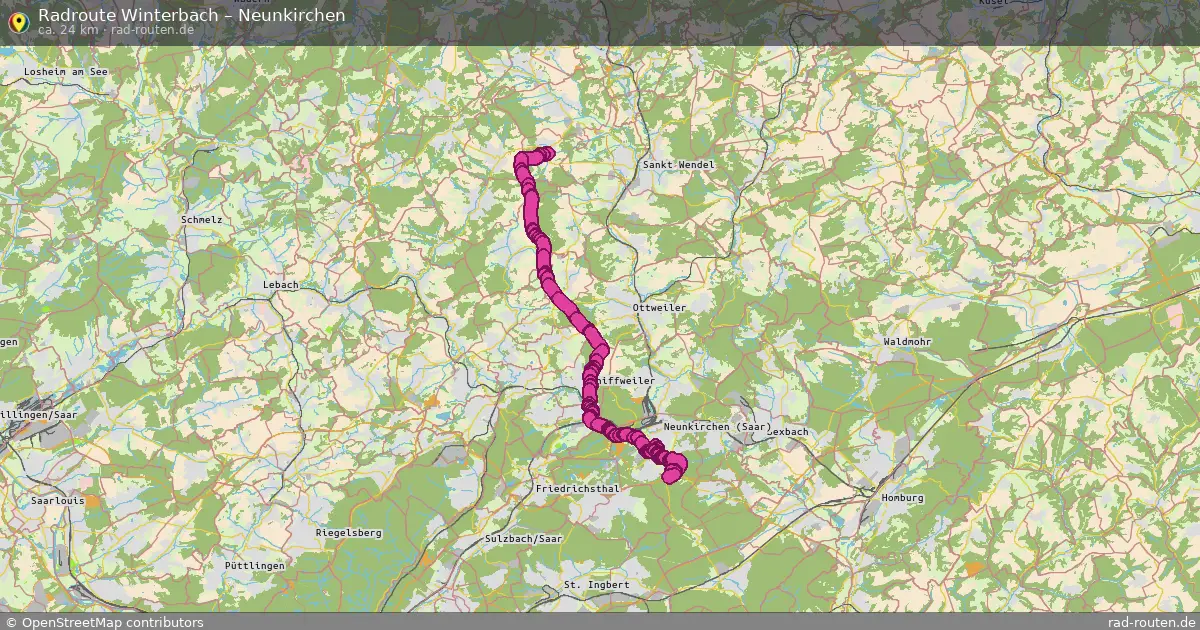 Radtour Winterbach – Neunkirchen