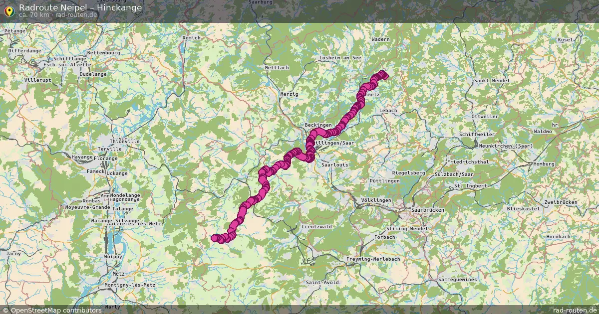 Radtour Neipel – Hinckange