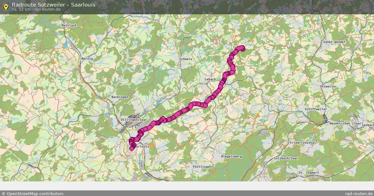 Radtour Sotzweiler – Saarlouis