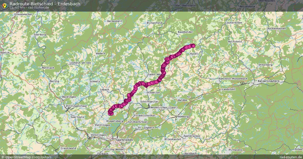 Radtour Bietschied – Erdesbach