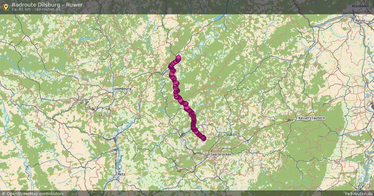 Radtour Dilsburg – Ruwer