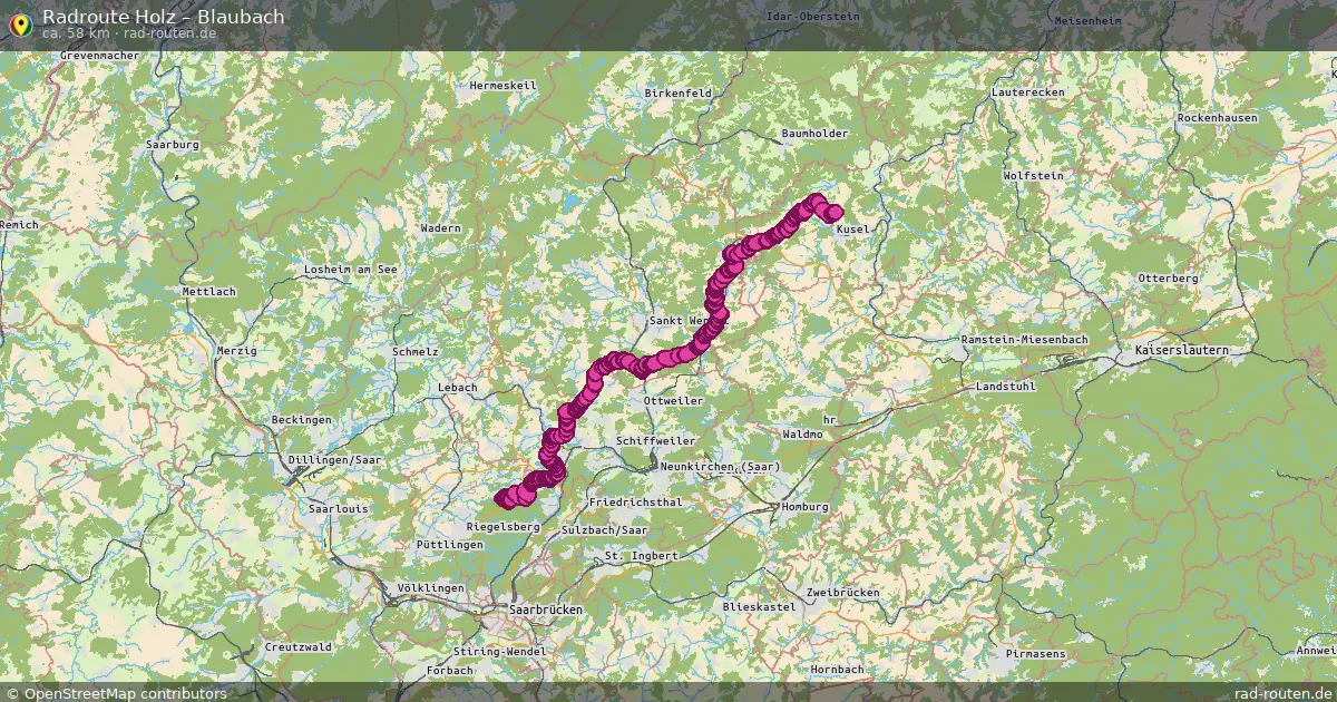 Radtour Holz – Blaubach