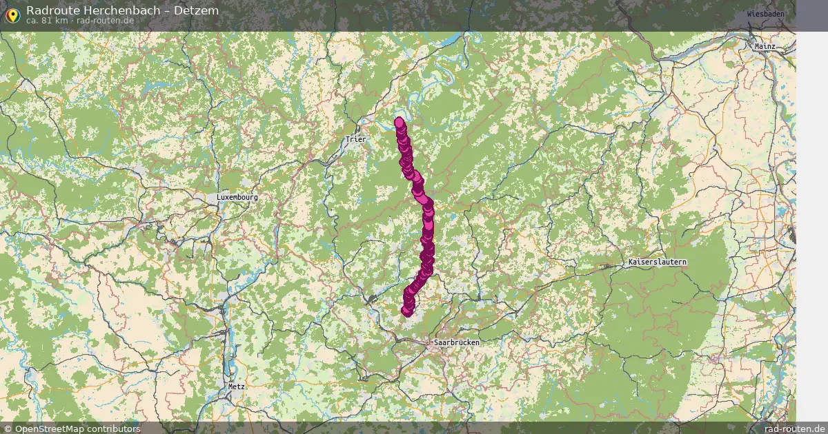 Radtour Herchenbach – Detzem