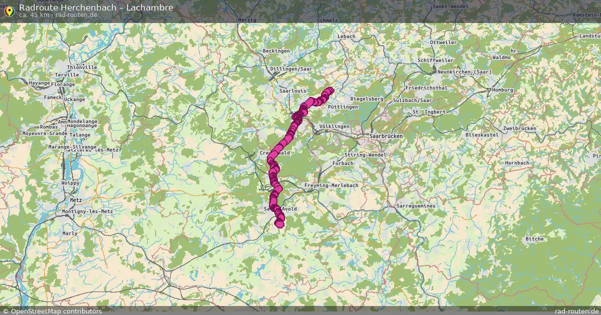 Radtour Herchenbach – Lachambre