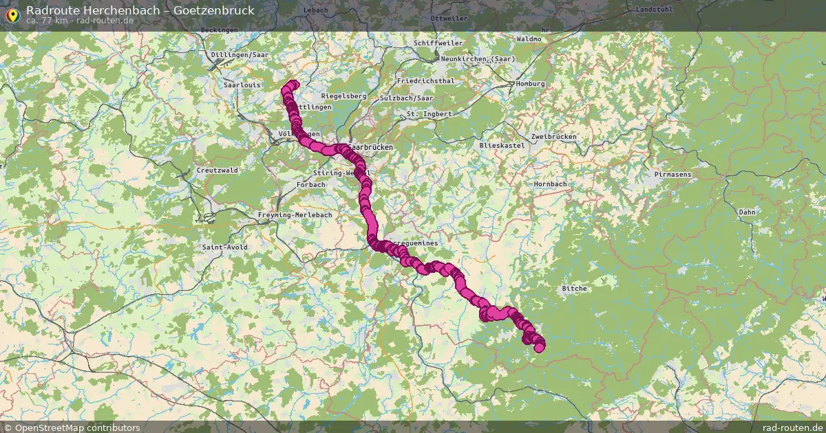 Radtour Herchenbach – Goetzenbruck