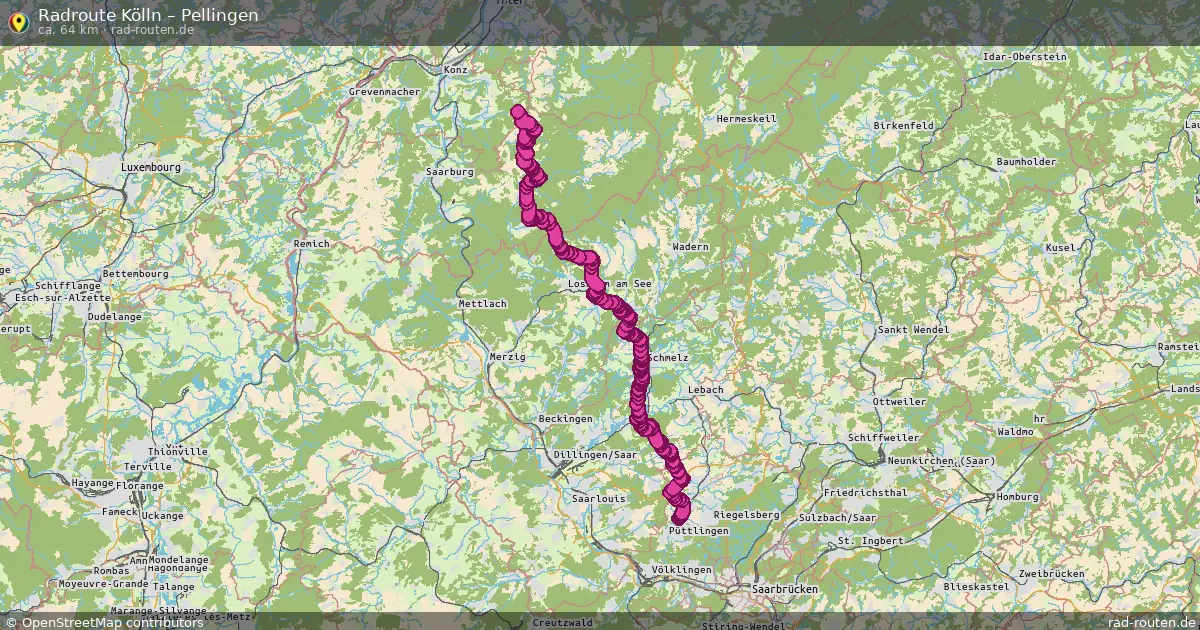 Radtour Kölln – Pellingen
