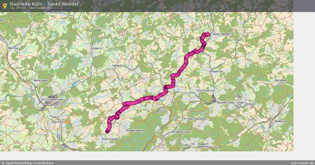 Radtour Kölln – Sankt Wendel