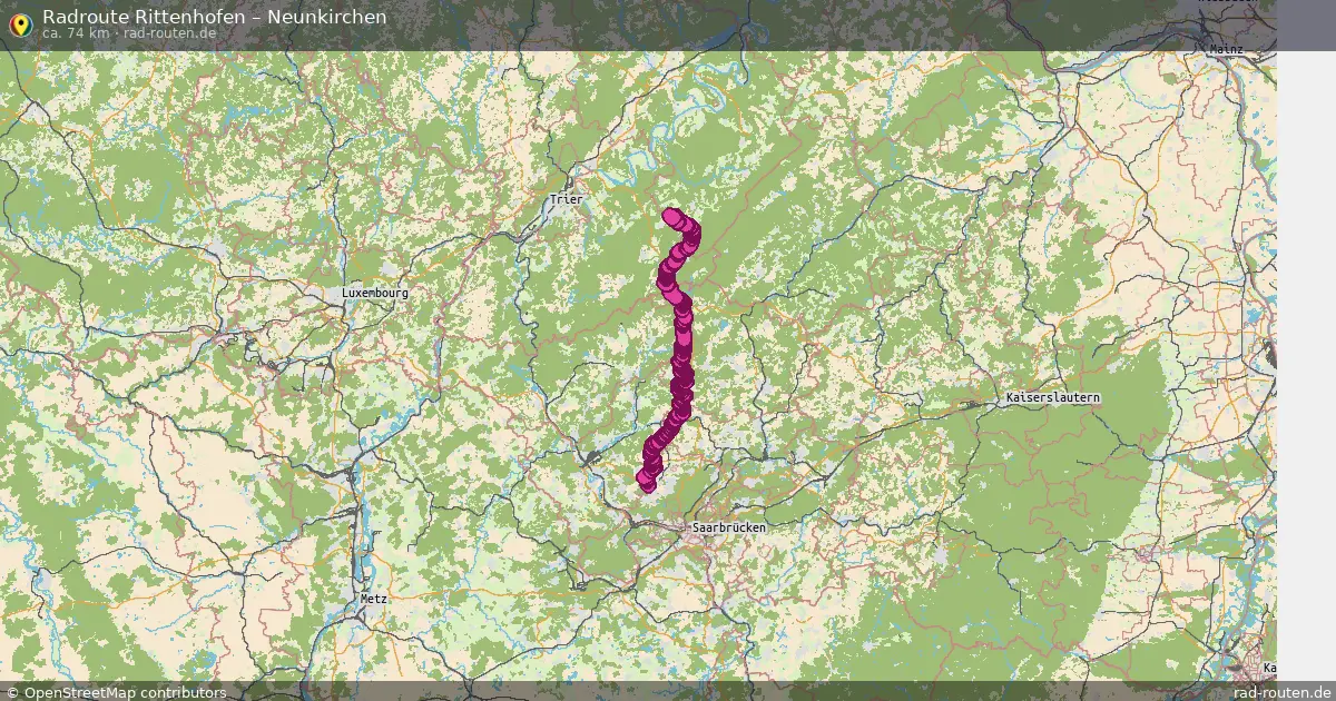 Radtour Rittenhofen – Neunkirchen