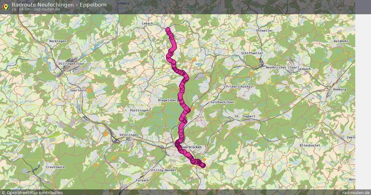 Radtour Neufechingen – Eppelborn
