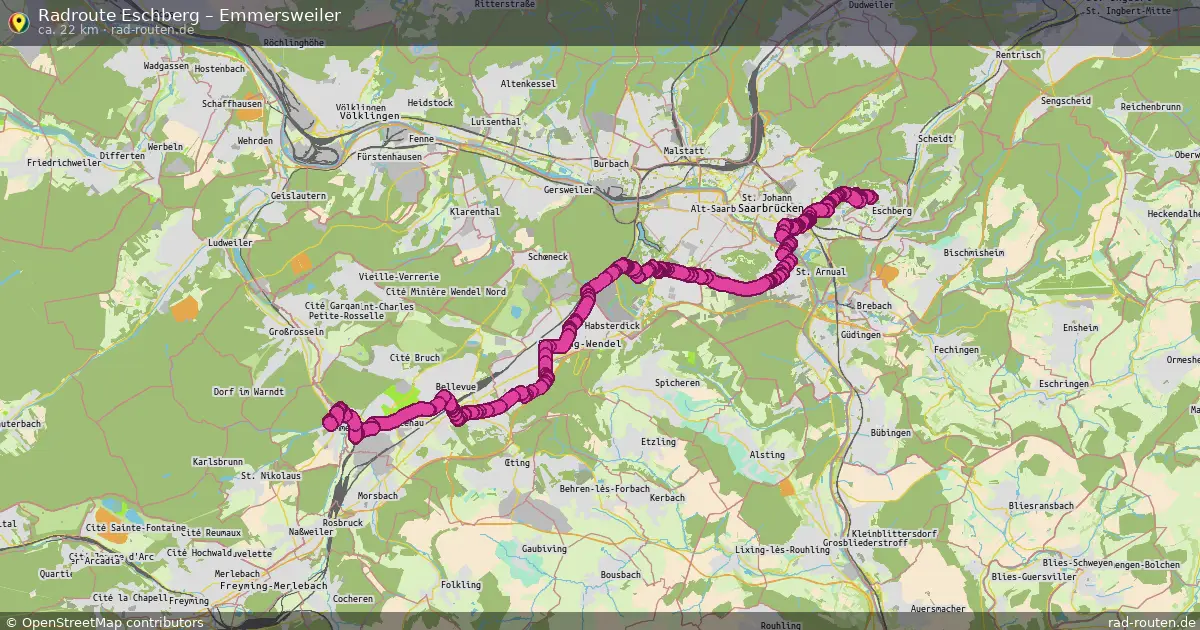 Radtour Eschberg – Emmersweiler