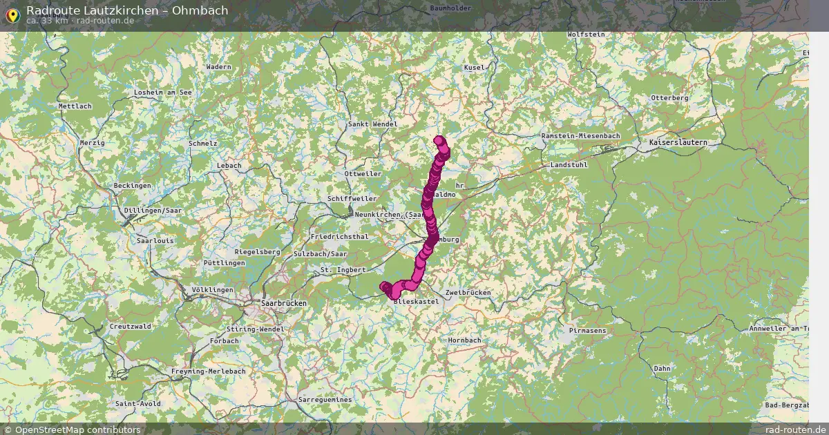 Radtour Lautzkirchen – Ohmbach
